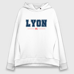 Женское худи оверсайз Lyon FC Classic