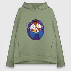 Женское худи оверсайз Jazz Melody