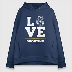 Женское худи оверсайз Sporting Love Classic