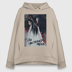 Женское худи оверсайз Неукротимый