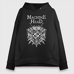 Женское худи оверсайз Machine Head арт