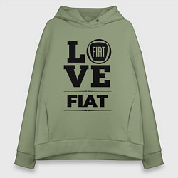 Женское худи оверсайз Fiat Love Classic
