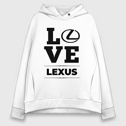 Женское худи оверсайз Lexus Love Classic