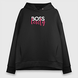 Женское худи оверсайз Boss Lady