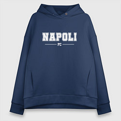 Женское худи оверсайз Napoli Football Club Классика