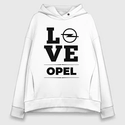 Женское худи оверсайз Opel Love Classic