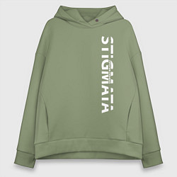 Женское худи оверсайз Stigmata ПРОТИВ ПРАВИЛ