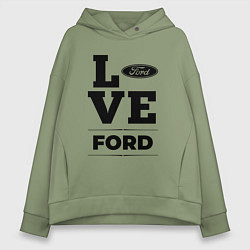Женское худи оверсайз Ford Love Classic