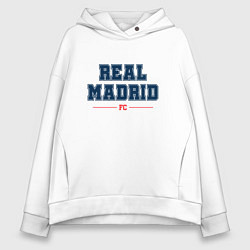 Женское худи оверсайз Real Madrid FC Classic