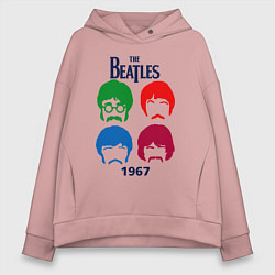 Женское худи оверсайз The Beatles образы группы