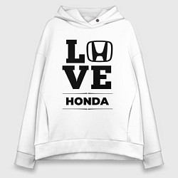 Женское худи оверсайз Honda Love Classic