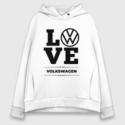 Женское худи оверсайз Volkswagen Love Classic