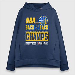 Женское худи оверсайз GOLDEN STATE WARRIORS NBA CHAMPION