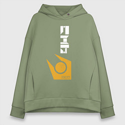 Женское худи оверсайз City17 - half life