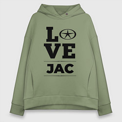 Женское худи оверсайз JAC Love Classic