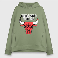 Женское худи оверсайз Chicago Bulls