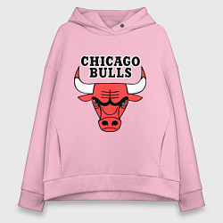 Женское худи оверсайз Chicago Bulls