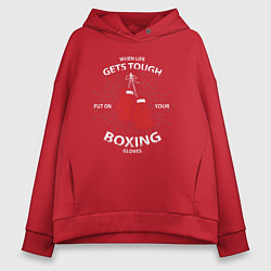 Женское худи оверсайз Boxing Cool