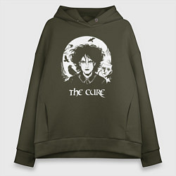 Женское худи оверсайз The Cure арт Роберт Смит