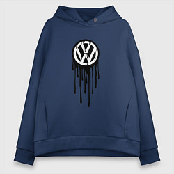 Женское худи оверсайз Volkswagen - art logo