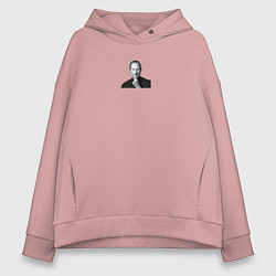 Женское худи оверсайз Стив Джобс - фото