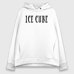 Женское худи оверсайз Ice Cube - logo