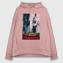 Женское худи оверсайз Клоун Арт