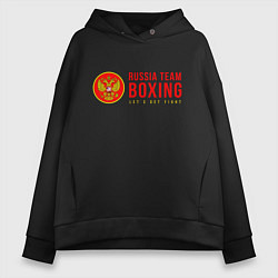 Женское худи оверсайз Lets get boxing