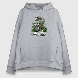 Женское худи оверсайз Атака русских мертвецов - Осовец