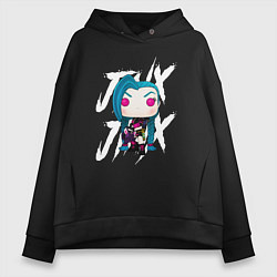 Женское худи оверсайз Funko pop Jinx