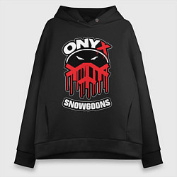 Женское худи оверсайз Onyx - snowgoons