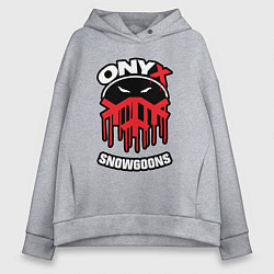 Женское худи оверсайз Onyx - snowgoons