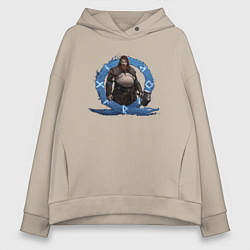 Женское худи оверсайз Тор GoW Ragnarok