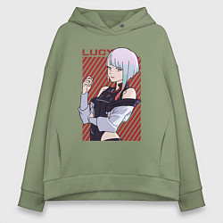 Женское худи оверсайз Милая Люси
