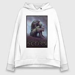 Женское худи оверсайз Презрение