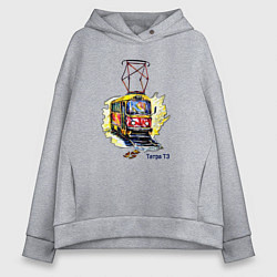 Женское худи оверсайз Татра Т3