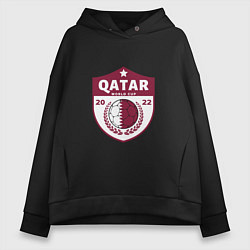 Женское худи оверсайз Qatar - World Cup