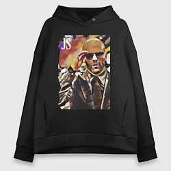 Женское худи оверсайз Jason Statham - кинозвезда