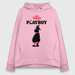 Женское худи оверсайз Толстяк playboy