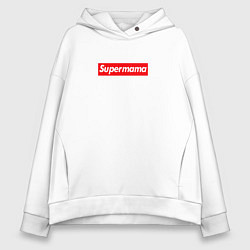 Женское худи оверсайз Superмама