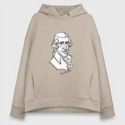 Женское худи оверсайз Йозеф Гайдн