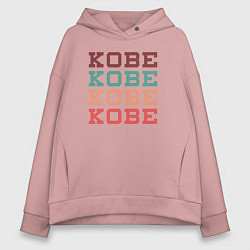 Женское худи оверсайз Kobe name