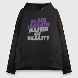 Женское худи оверсайз Black Sabbath Master of Reality