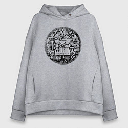 Женское худи оверсайз Стиль Армении