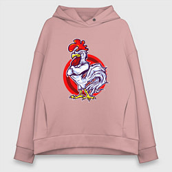 Женское худи оверсайз Боевой петух