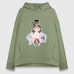 Женское худи оверсайз Fable Отражение