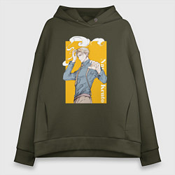 Женское худи оверсайз Магическая битва Нанами Кенто