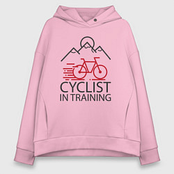 Женское худи оверсайз Велотренирока