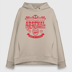 Женское худи оверсайз Arsenal 1886