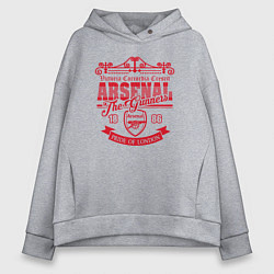 Женское худи оверсайз Arsenal 1886